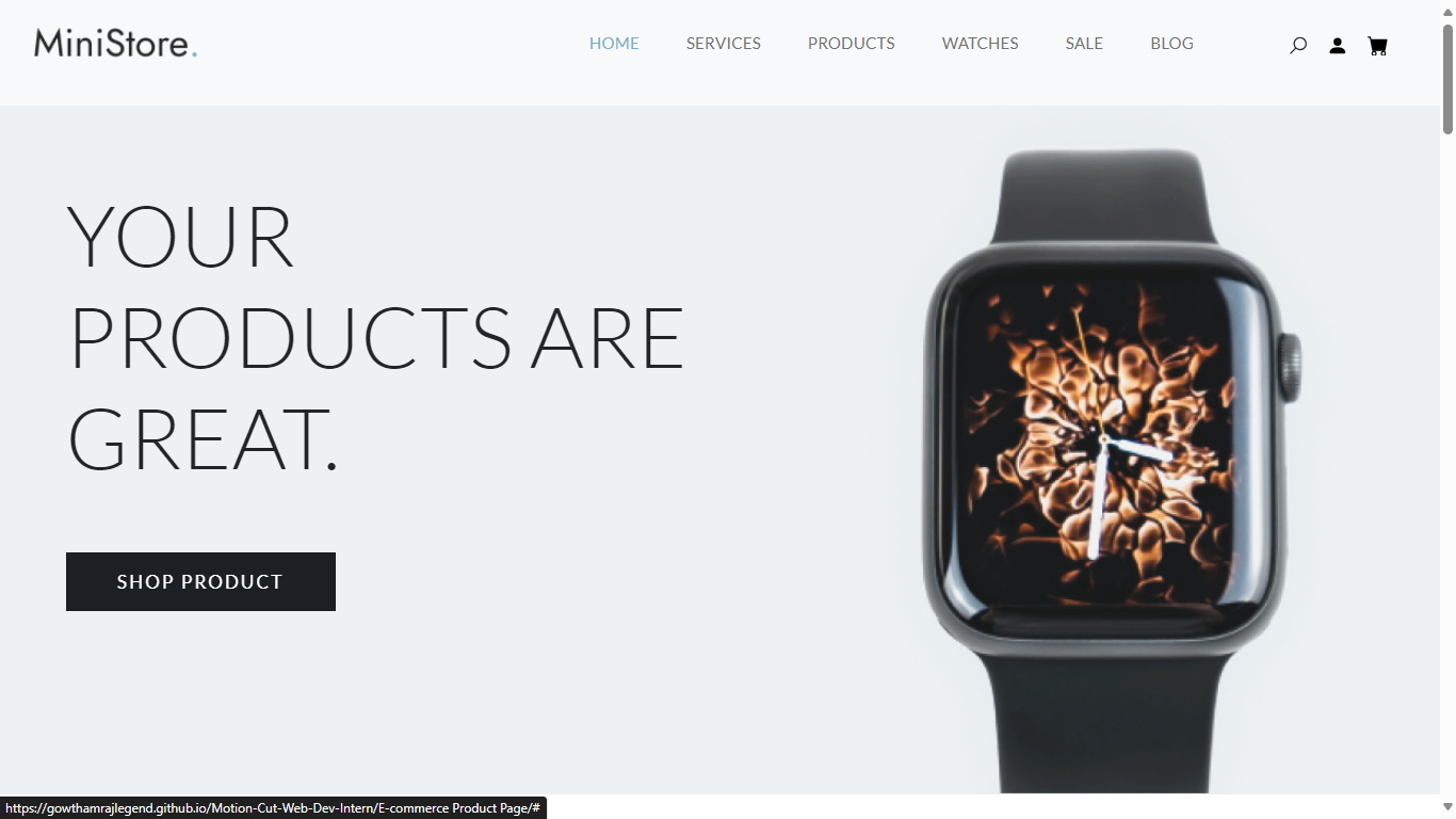 Gowtham Raj Portfoilo Website